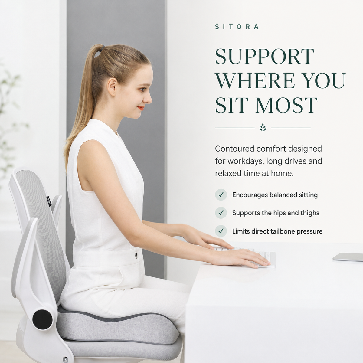 COMFSEAT cushion detail